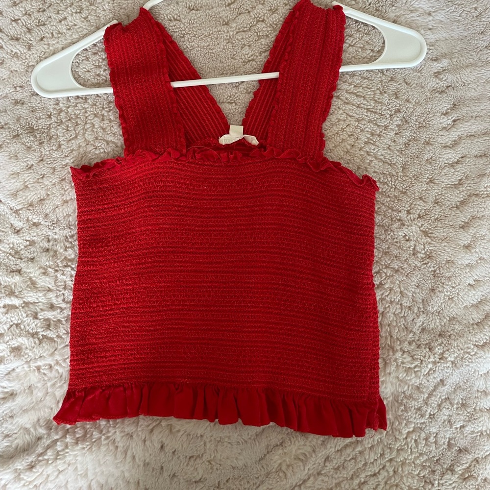 Crop Rouched Tank